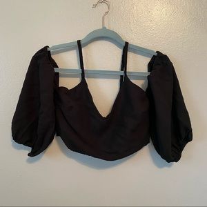 Lush crop top. Size medium